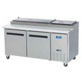 Arctic Air APP71R 2 Door Pizza Prep Table Refrigerator