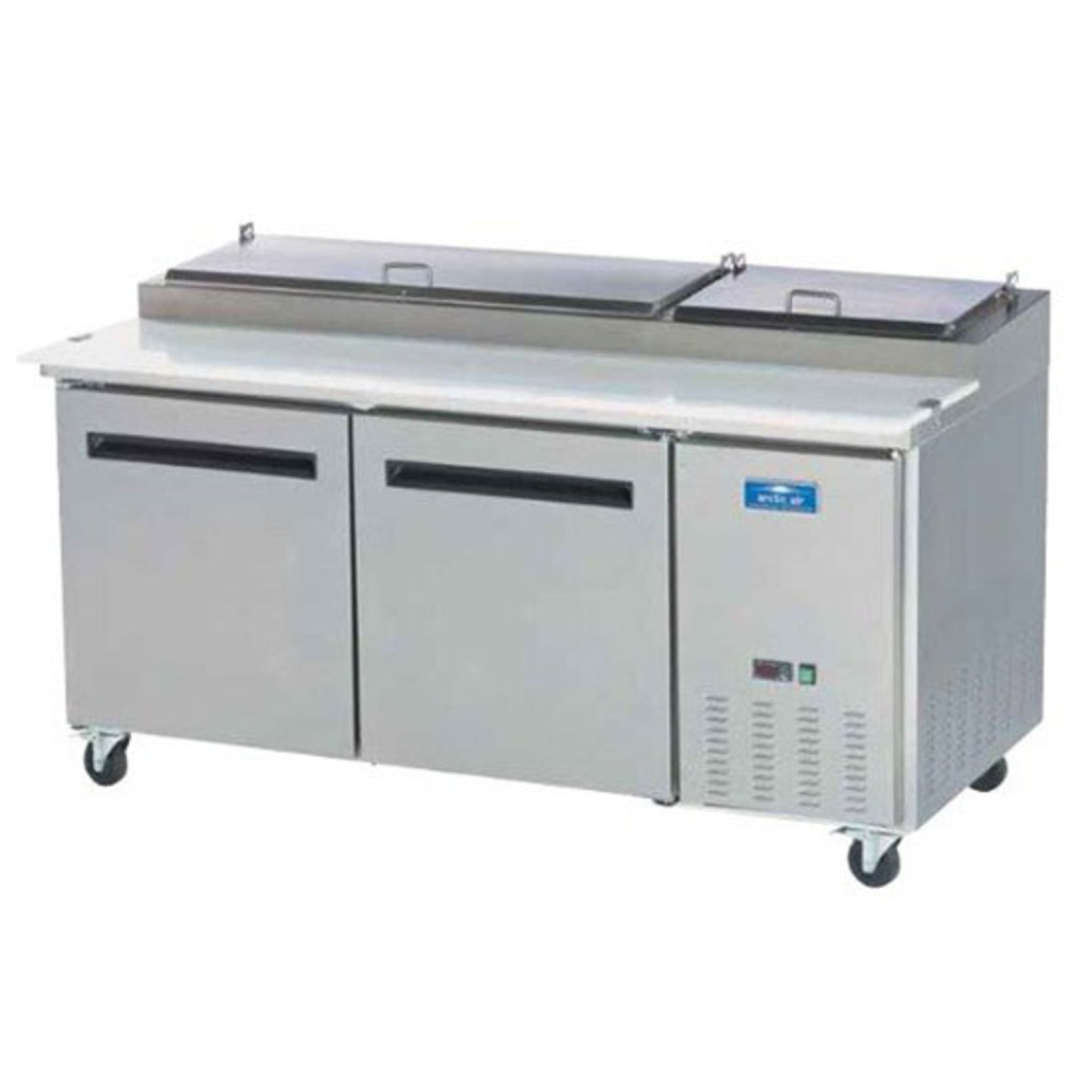 Arctic Air APP71R 2 Door Pizza Prep Table Refrigerator