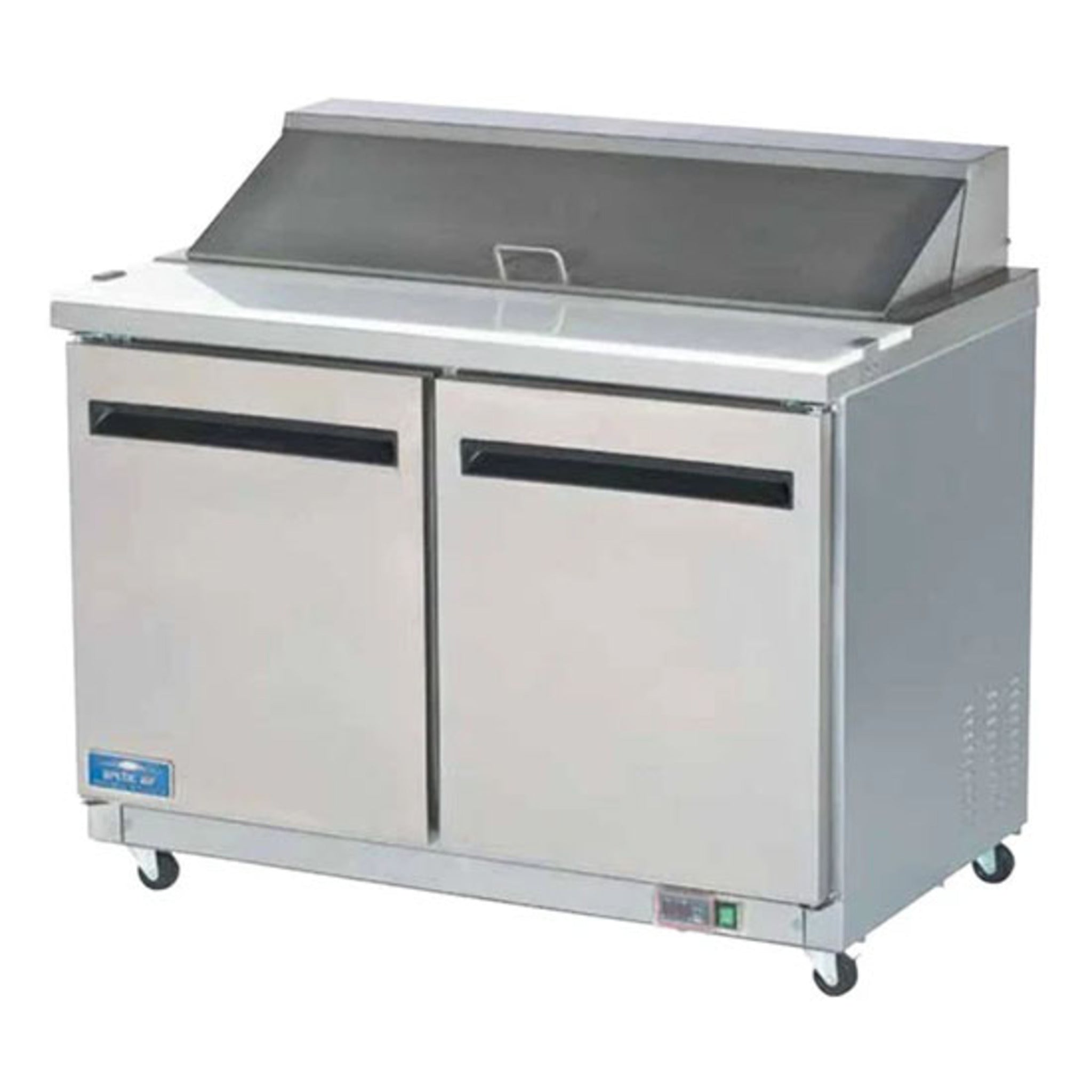 Arctic Air AST48R 2 Door Sandwich/Salad Prep Table Refrigerator