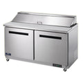 Arctic Air AST60R 2 Door Sandwich/Salad Prep Table Refrigerator