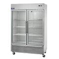 Arctic Air AGDF49 2 Glass Door Reach-in Freezer