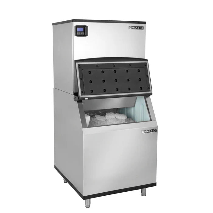 Maxx Ice MIM500N-B470 521 lb Modular Ice Machine with Bin