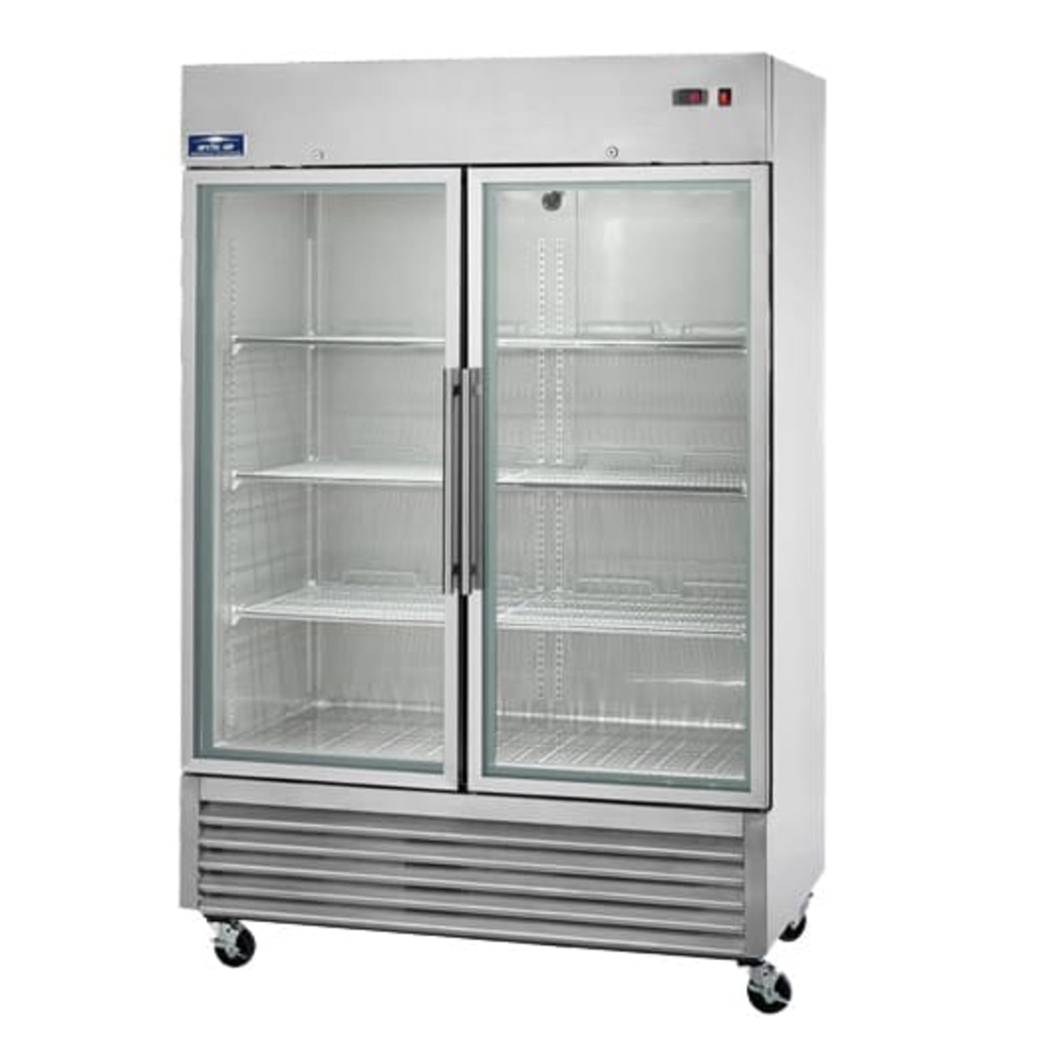 Arctic Air AGR49 2 Glass Door Reach-in Refrigerator