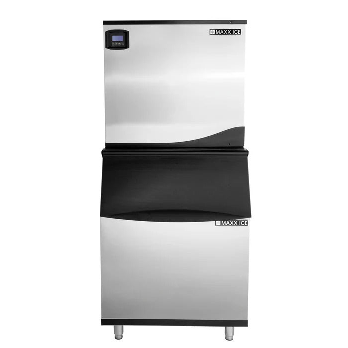 Maxx Ice MIM500N-B470 521 lb Modular Ice Machine with Bin